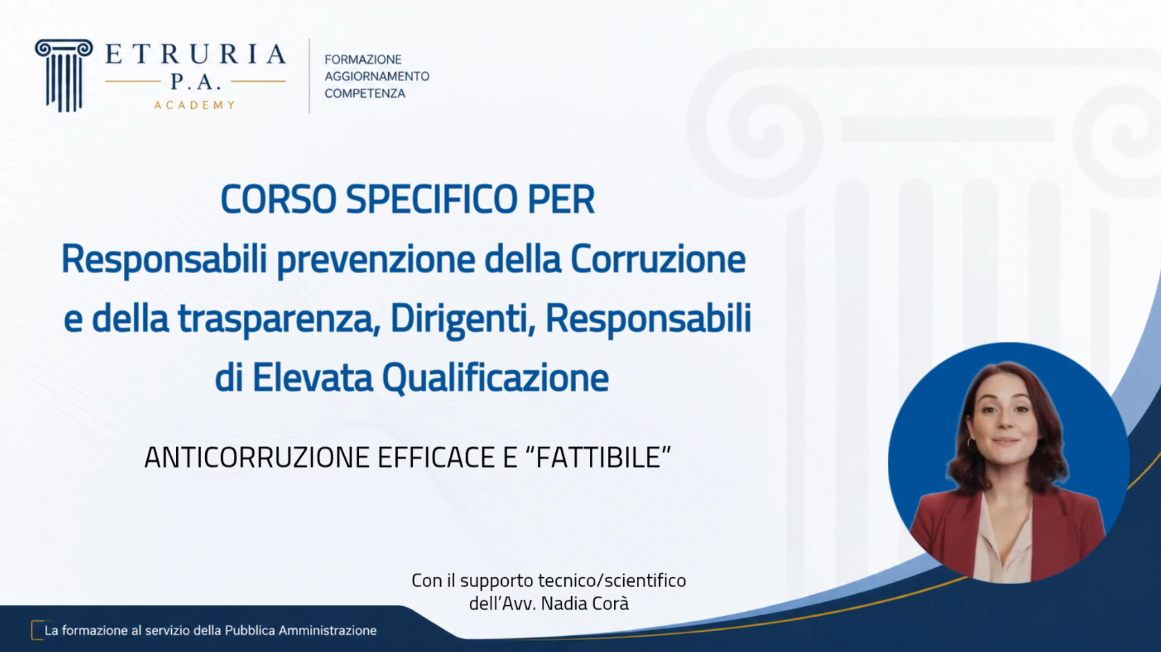 Approfondimento specifico per RPCT, Dirigenti/ Responsabili E.Q 2026